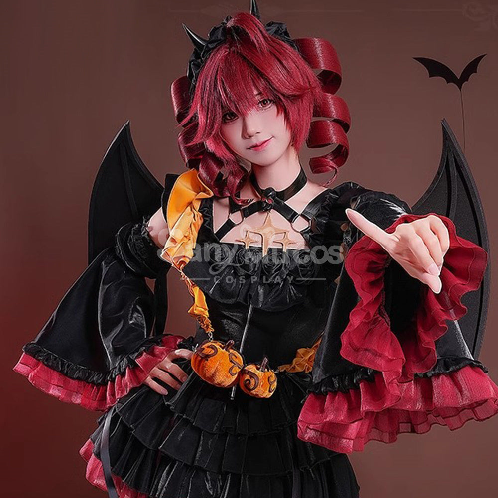 【Pre-Sale】Halloween Vocaloid Cosplay Kasane Teto Synthv Costume Costumes