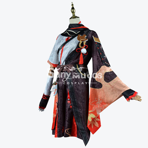 【In Stock】Game Genshin Impact Cosplay Kaedehara Kazuha Cosplay Costume Plus Size