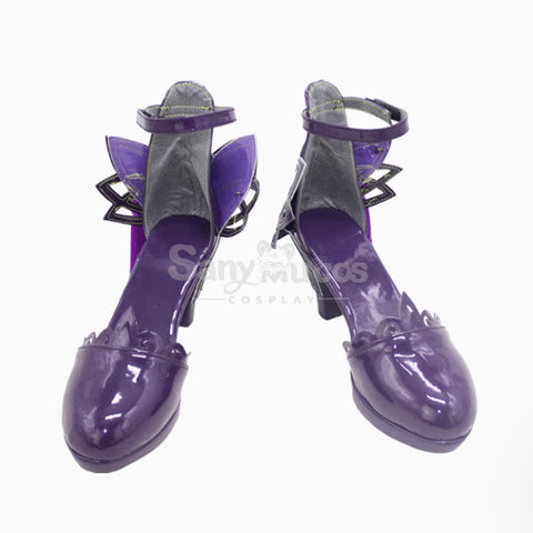 Game Genshin Impact Cosplay Ke qing Ne Trainers High Heels Cosplay Shoes