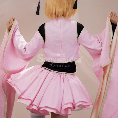 【In Stock】Anime Cardcaptor Sakura Cosplay Kinomoto Sakura Taoist Cosplay Costume