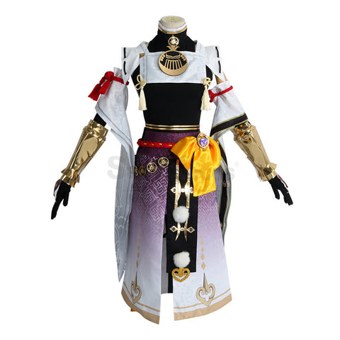 【In Stock】Game Genshin Impact Cosplay Kujo Sara Cosplay Costume
