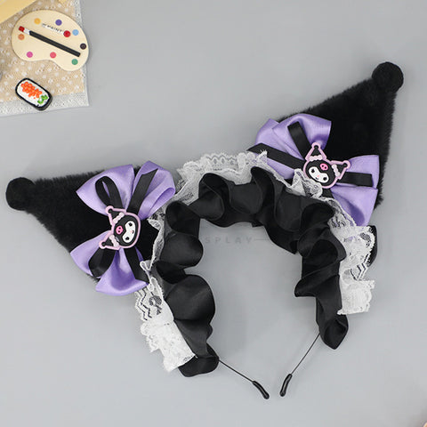 【In Stock】Anime My Melody, Please Cosplay Kuromi Cosplay Props