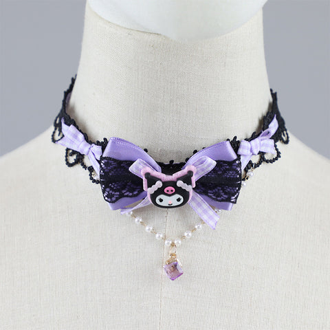 【In Stock】Anime My Melody, Please Cosplay Kuromi Cosplay Props