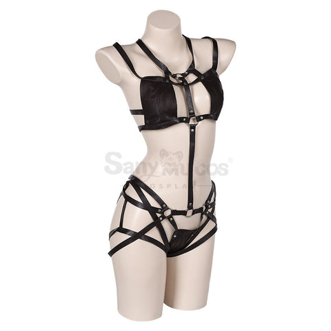 Game Baldur's Gate 3 Cosplay Lae'zel Sexy Lingerie Cosplay Costume