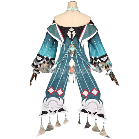 Game Genshin Impact Cosplay Lan Yan Cosplay Costume