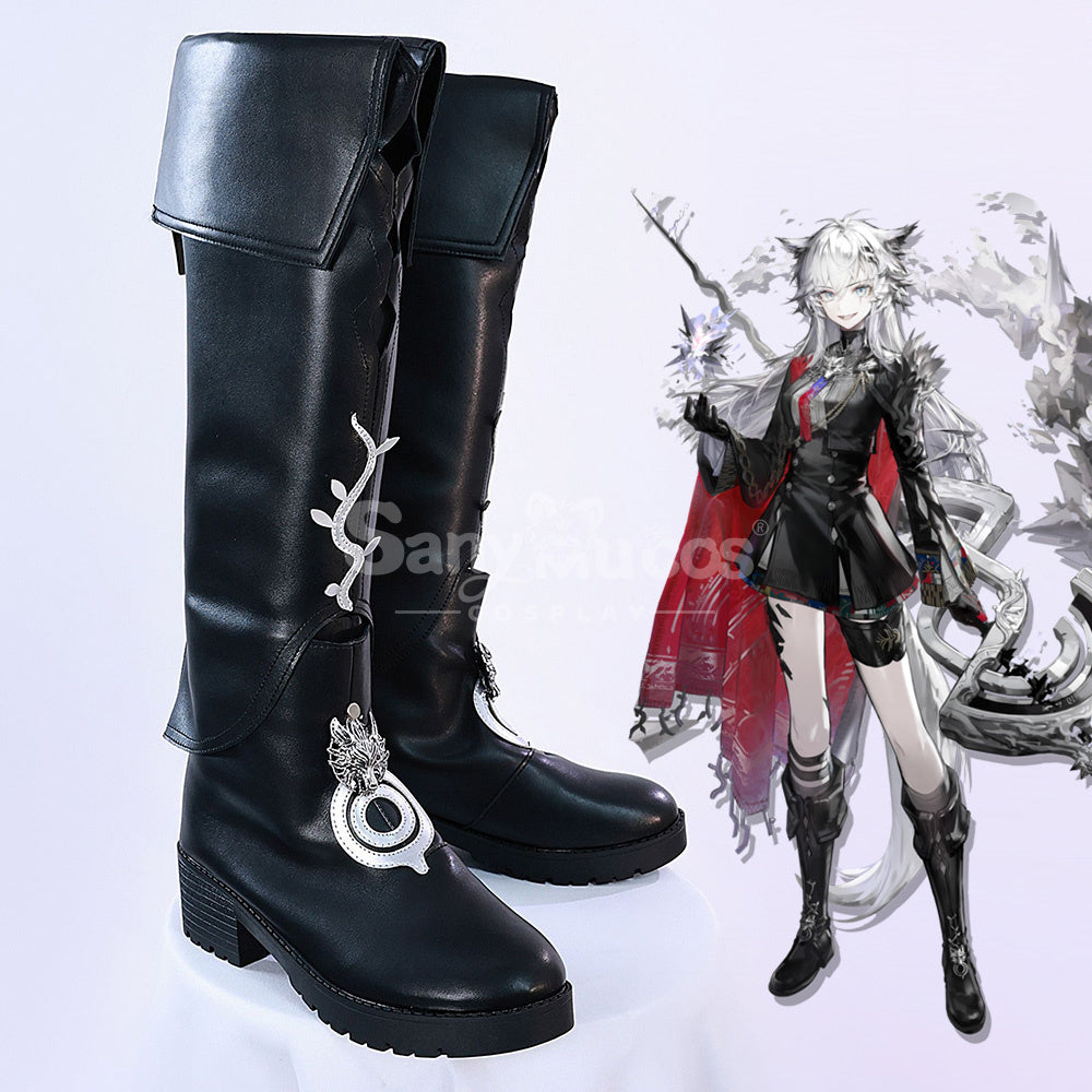 Game Arknights Cosplay Lappland the Decadenza Cosplay Shoes