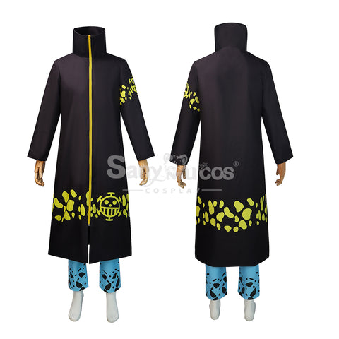 【In Stock】Anime One Piece Cosplay Trafalgar D. Water Law Trench Coat Cosplay Costume