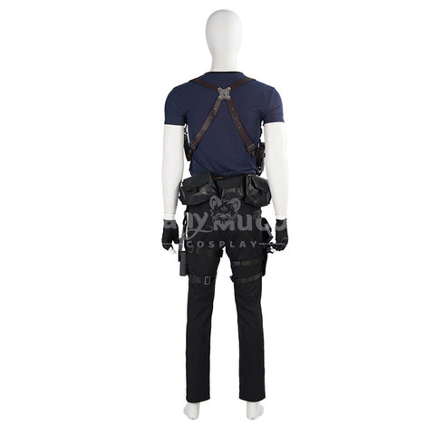 【Custom-Tailor】Game Resident Evil 4 Remake Cosplay Leon Cosplay Costume