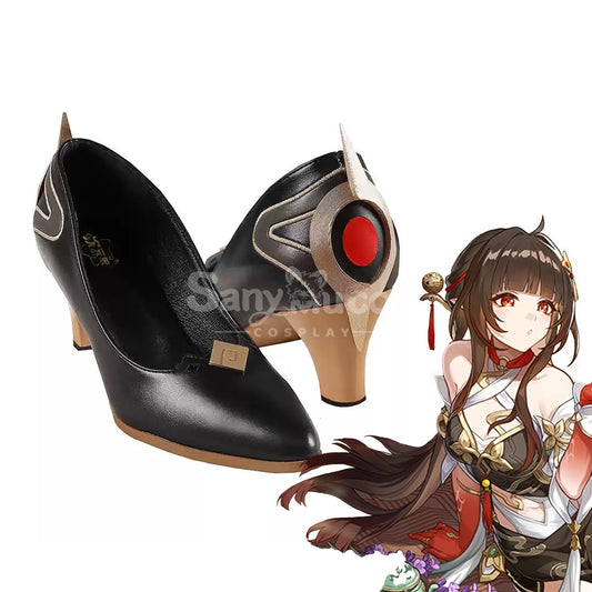 Game Honkai: Star Rail Cosplay Lingsha Cosplay Shoes 1000