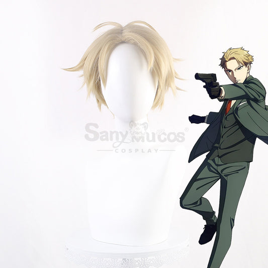 【In Stock】Anime Spy X Family Twilight Loid Forger Cosplay Wig Short Blond Wig 1000