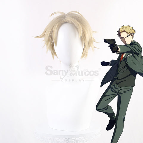 【In Stock】Anime Spy X Family Twilight Loid Forger Cosplay Wig Short Blond Wig