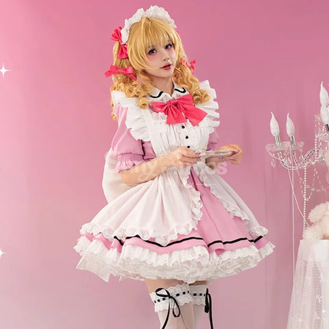 【Pre-Sale】Anime Mermaid Melody Pichi Pichi Pitch Cosplay Lucia Nanami Maid Cosplay Costume