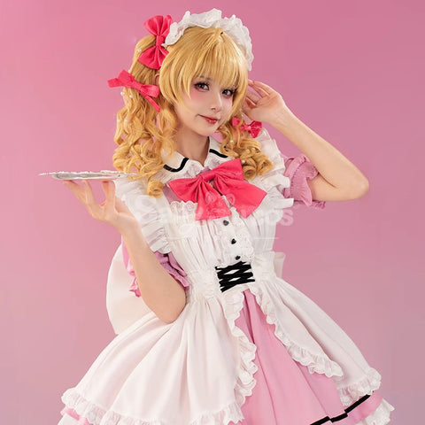 【Pre-Sale】Anime Mermaid Melody Pichi Pichi Pitch Cosplay Lucia Nanami Maid Cosplay Costume