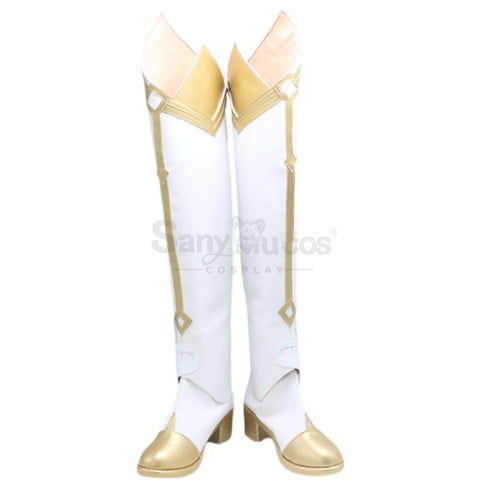 Game Genshin Impact Lumine Cosplay shoes