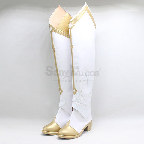 Game Genshin Impact Lumine Cosplay shoes