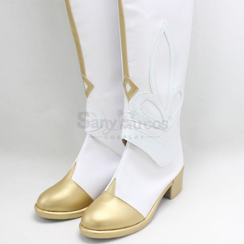 Game Genshin Impact Lumine Cosplay shoes