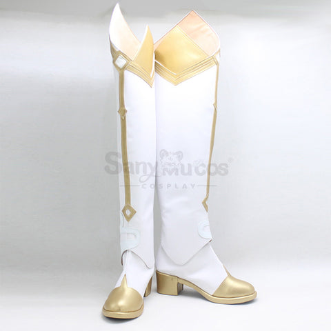 Game Genshin Impact Lumine Cosplay shoes