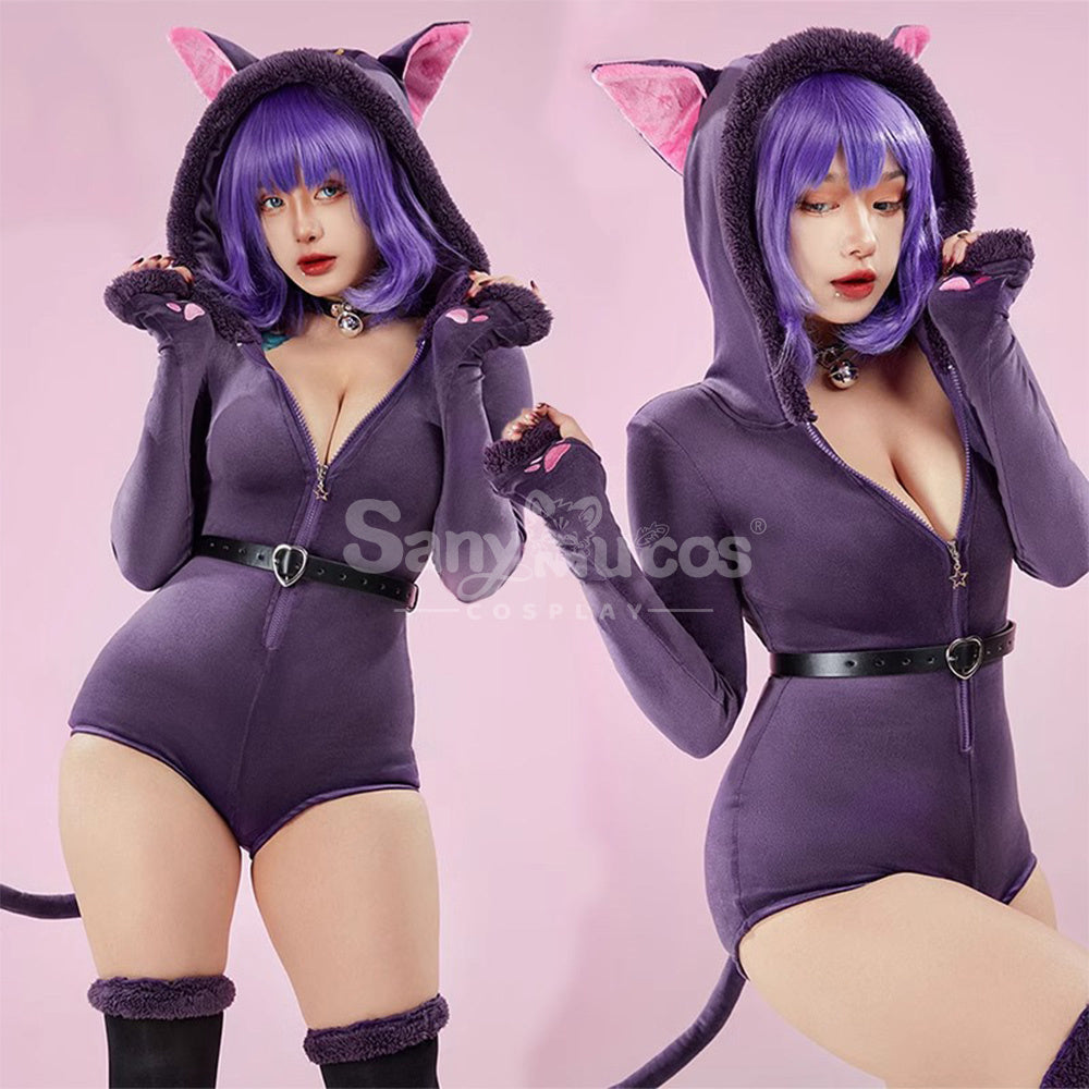 Anime Sailor Moon Cosplay Luna Plush Jumpsuit Cosplay Costume