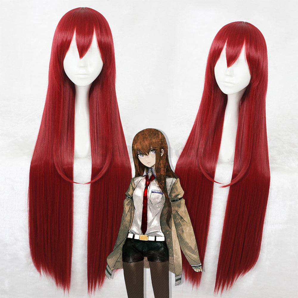 【In Stock】Anime Steins;Gate Cosplay Kurisu Makise Cosplay Wig