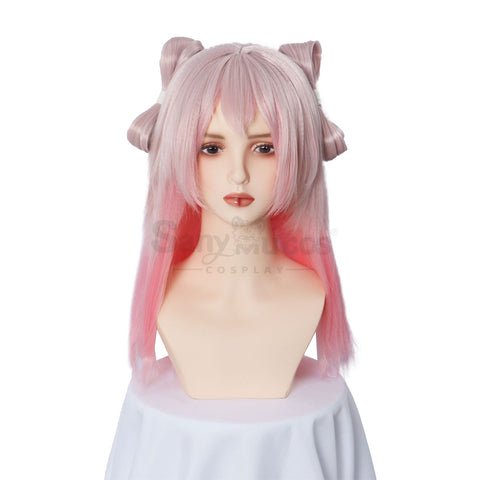 【In Stock】Game Honkai: Star Rail Cosplay The Hunt March 7th Cosplay Wig