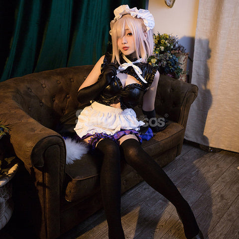 【In Stock】Game Fate Grand Order Cosplay Maid Mash Kyrielight Costume Costumes