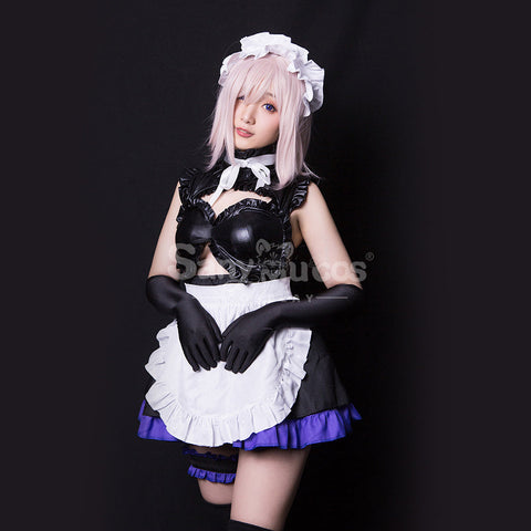 【In Stock】Game Fate Grand Order Cosplay Maid Mash Kyrielight Costume Costumes
