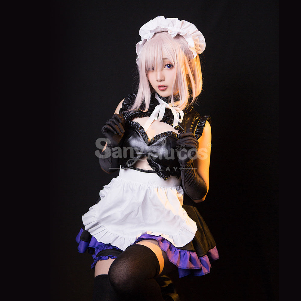 【In Stock】Game Fate Grand Order Cosplay Maid Mash Kyrielight Costume Costumes