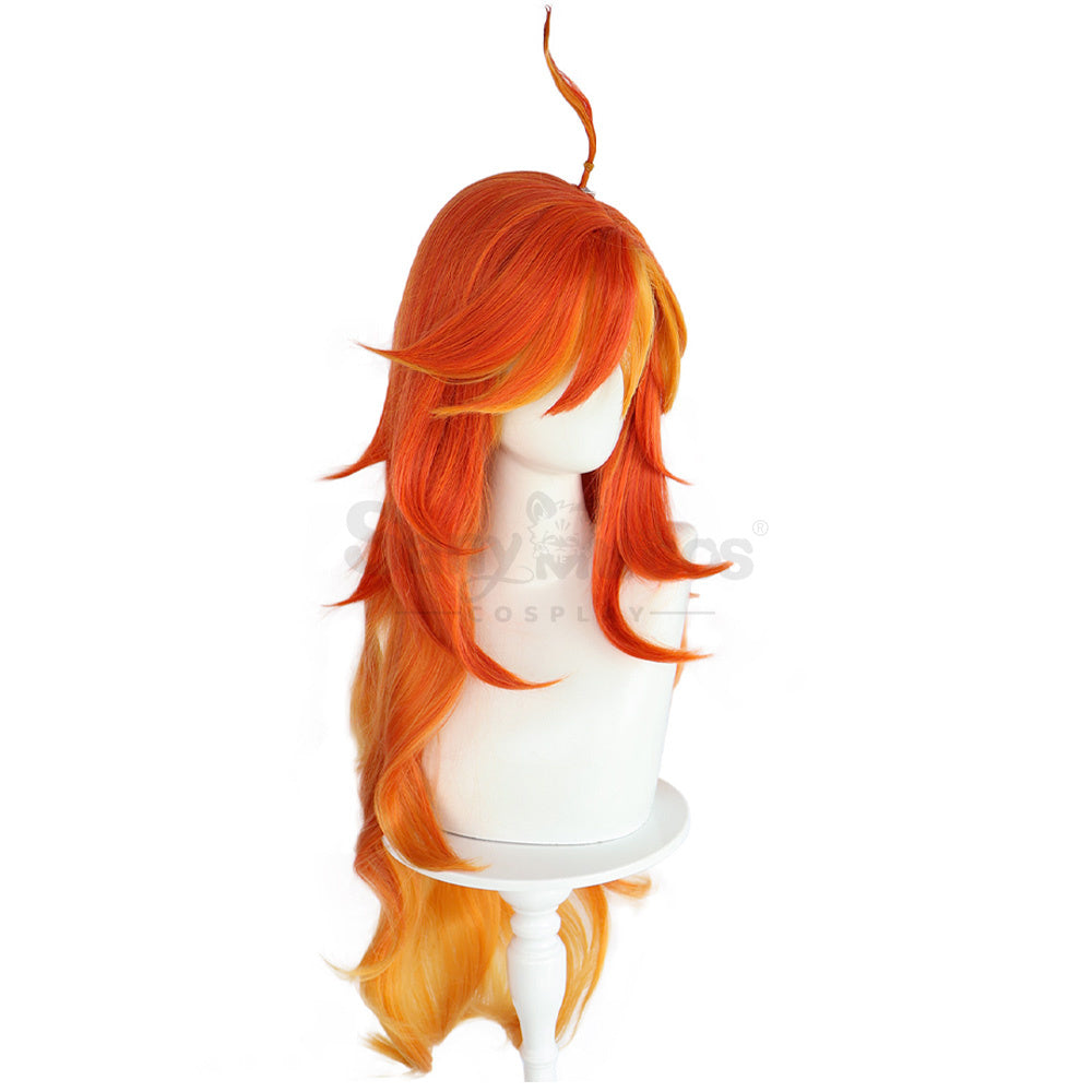 【In Stock】Game Genshin Impact Cosplay Mavuika Wig Wigs