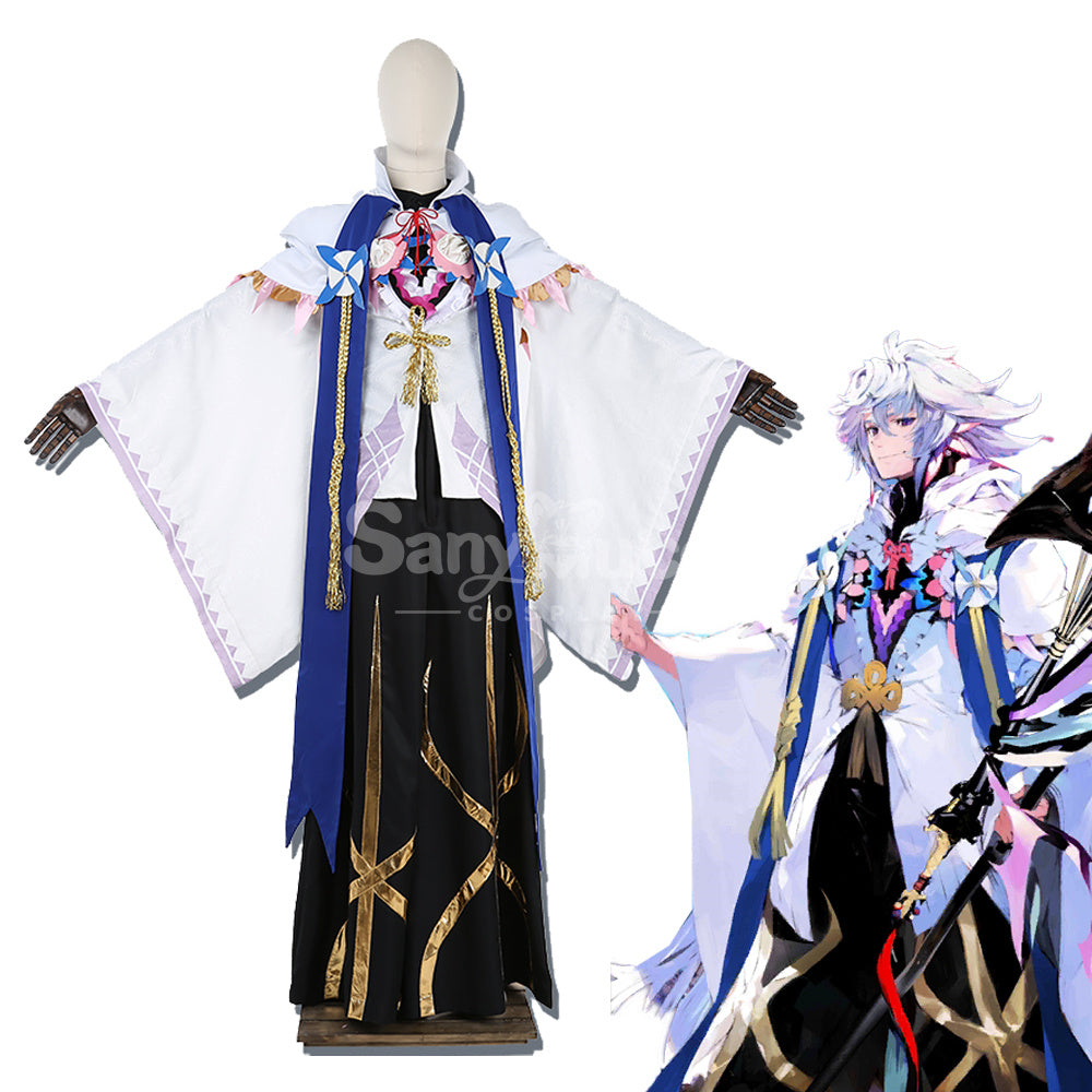 【Custom-Tailor】Game Fate Grand Order Cosplay Merlin Stage 3 Cosplay Costume