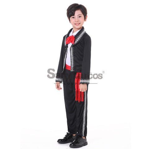 【In Stock】Halloween Cosplay Day of the Dead Cosplay Costume Kid Size