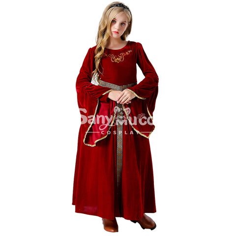 【In Stock】Halloween Cosplay Medieval Dress Cosplay Costume Kid Size