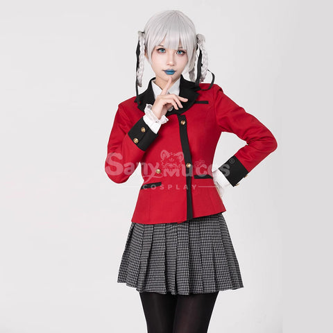 【In Stock】Anime Kakegurui Cosplay Kirari Momobami Cosplay Costume Premium Edition