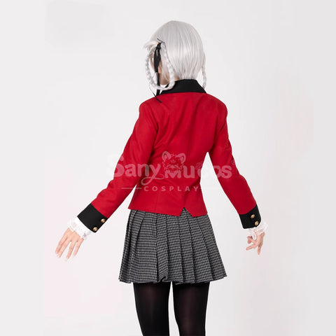 【In Stock】Anime Kakegurui Cosplay Kirari Momobami Cosplay Costume Premium Edition