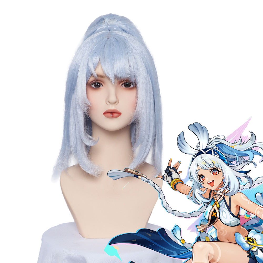 【In Stock】Game Genshin Impact Cosplay Mualani Wig Wigs