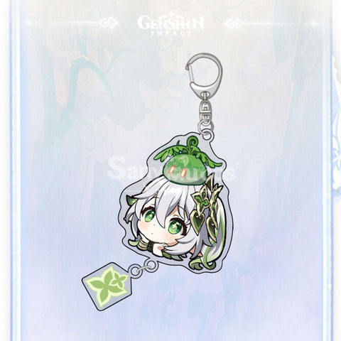 【In Stock】Game Genshin Impact Cosplay Character Icons Key Chains & Key RingsCosplay Props Doll