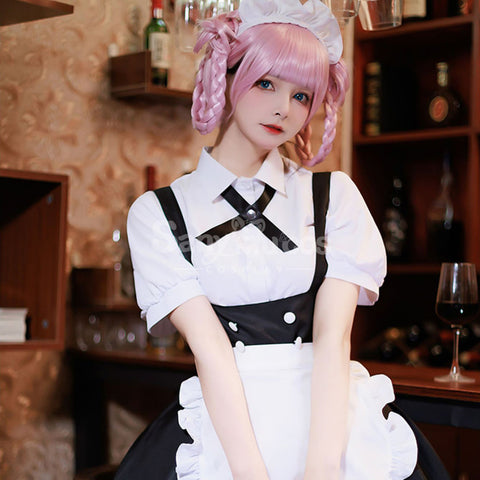 【In Stock】Anime Call of the Night Cosplay The maid outfit Nazuna Nanakusa  Cosplay Maid Costume