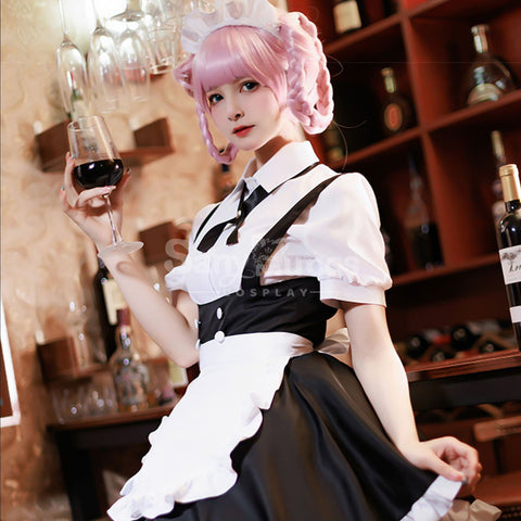 【In Stock】Anime Call of the Night Cosplay The maid outfit Nazuna Nanakusa  Cosplay Maid Costume