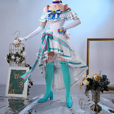 【Pre-Sale】Anime Pretty Cure Wonderful Cosplay Nekoyashiki Mayu Costume Premium Edition Costumes