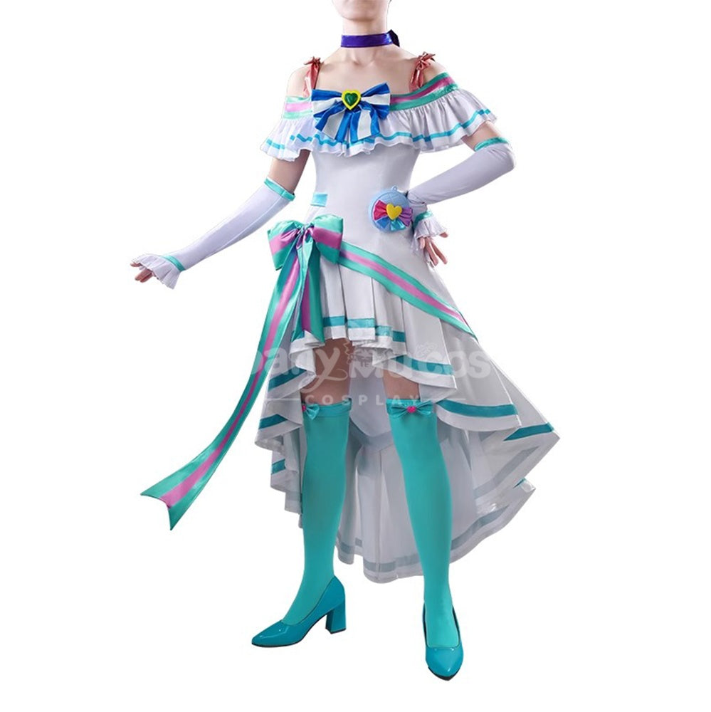 【Pre-Sale】Anime Pretty Cure Wonderful Cosplay Nekoyashiki Mayu Costume Premium Edition Costumes