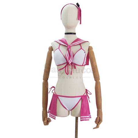 【Custom-Tailor】Game Goddess of Victory: NIKKE Cosplay Neon Bikini Swimsuit Cosplay Costume