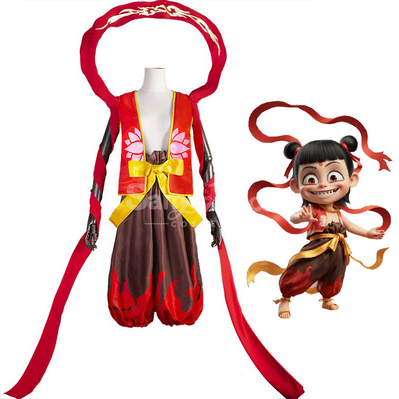 【Pre-Sale】Movie Ne Zha 2 Cosplay Ne Zha Childhood Cosplay Costume