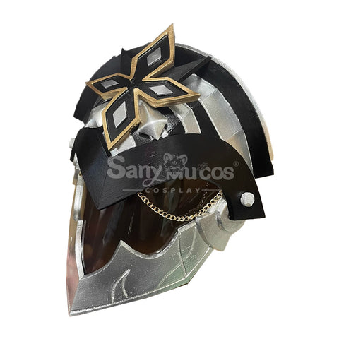 Game Genshin Impact Cosplay II Capitano Mask Cosplay Props