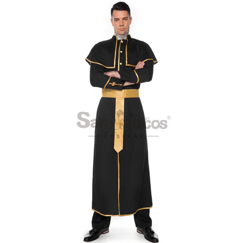 【In Stock】Halloween Cosplay Ancient Roman Style Pastor Gown Cosplay Costume