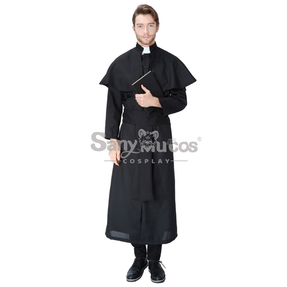【In Stock】Halloween Cosplay Pastor Gown Cosplay Costume