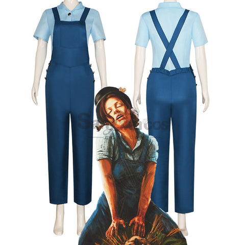 【In Stock】Movie Pearl Cosplay Pearl Overalls Cosplay Costume