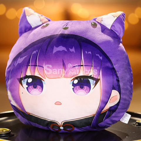 【In Stock】Game Genshin Impact Cosplay Character Icon Pillow Cosplay Props Doll