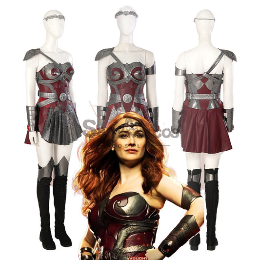 【Custom-Tailor】TV Series The Boys Cosplay Queen Maeve Cosplay Costume 1000
