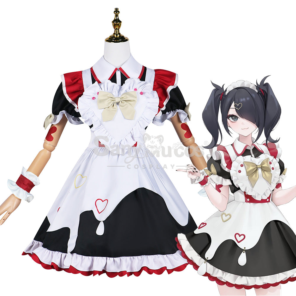 【In Stock】Game Needy Streamer Overload Cosplay Ame-chan x Sweets Paradise Cosplay Maid Costume