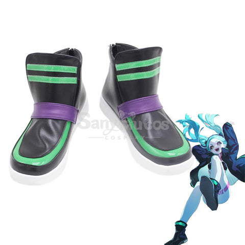 Anime Cyberpunk: Edgerunners Cosplay Rebecca Cosplay Shoes