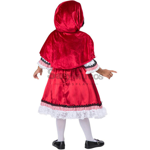 【In Stock】Christmas Cosplay Red Riding Hood Cosplay Costume Kid Size